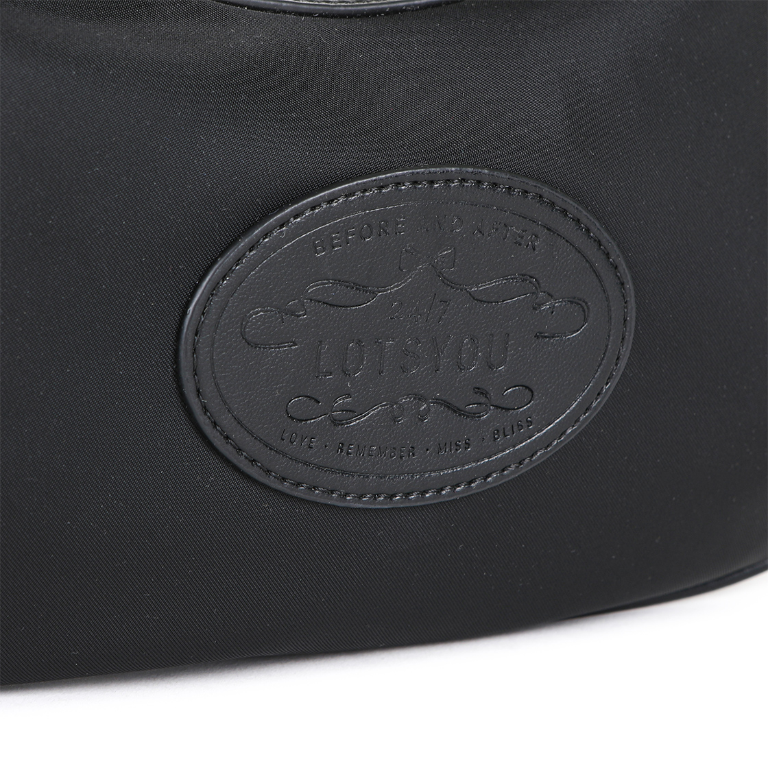 라츠유 로미 숄더백 블랙(LOTS YOU Romi Shoulder Bag Black) - 3