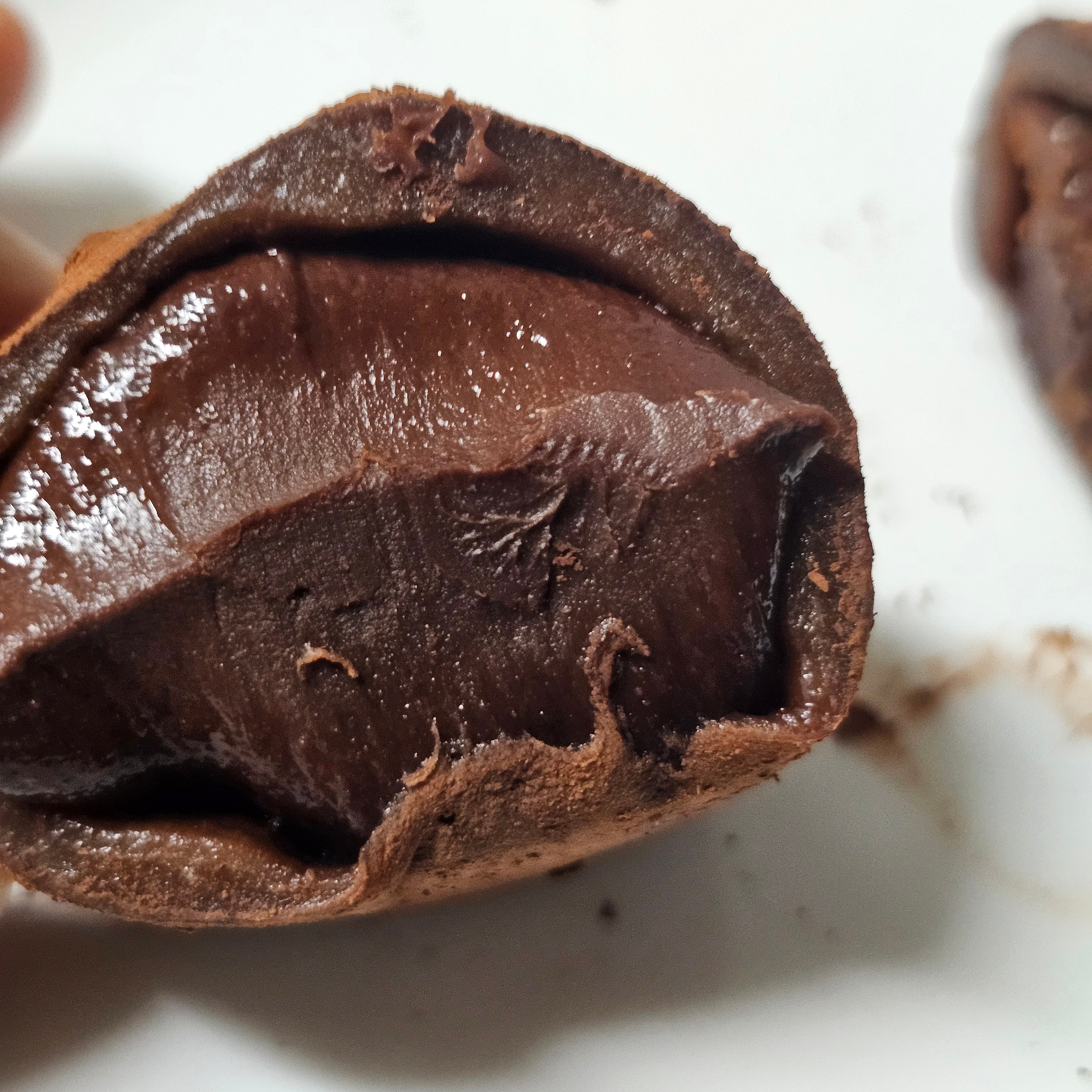 THE BAREUN TTEOK Double Chocolate Fudge Cream Tteok (60g *6EA) 1Box 착용 스타일 - 6