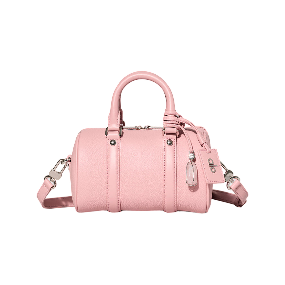 A1055U Alo Yoga Alo Mini Voyage Vintage Pink Leather