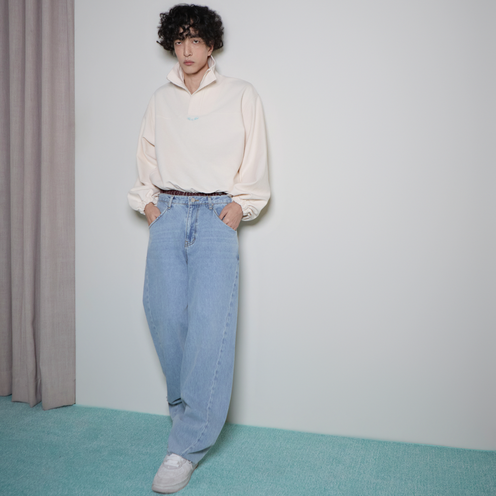 디스이즈파인 엔지니어드 진 라이트블루(THIS IS FINE Engineered Jean Light Blue) - 2