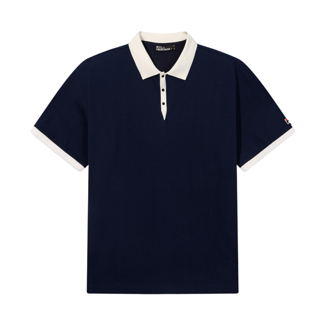 [6% 적립] FILA HERITAGE COLLECTION 피케 카라티 네이비([6% 적립] FILA HERITAGE COLLECTION BB Polo Navy)