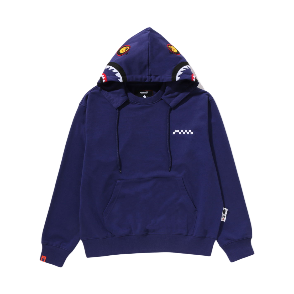 베이프 x 카즈키 쿠라이시 애프터후드 샤크 후드 퍼플(BAPE x Kazuki Kuraishi Afterhood Shark Hoodie Purple) - 1