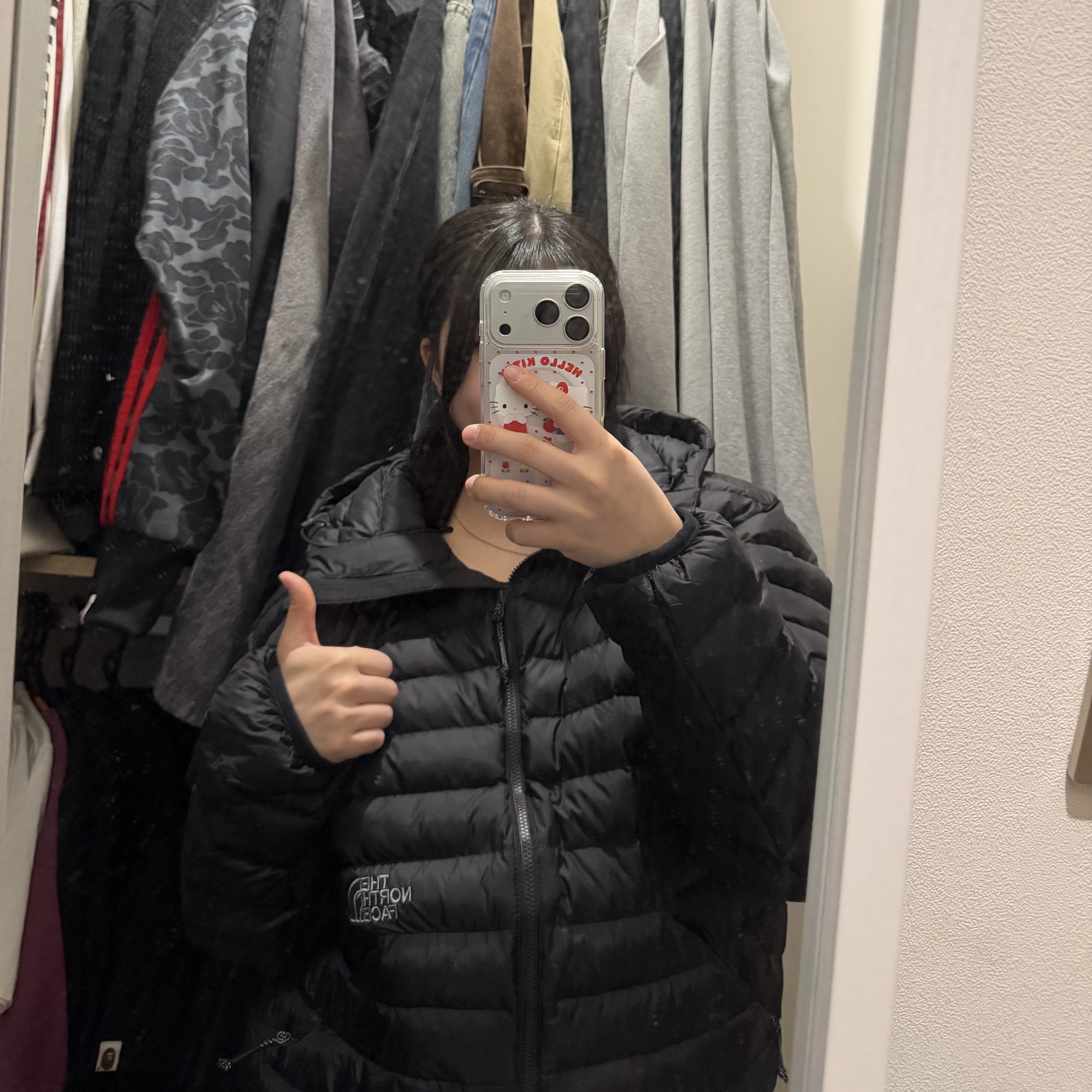The North Face Ventus On Jacket Black 착용 스타일 - 2