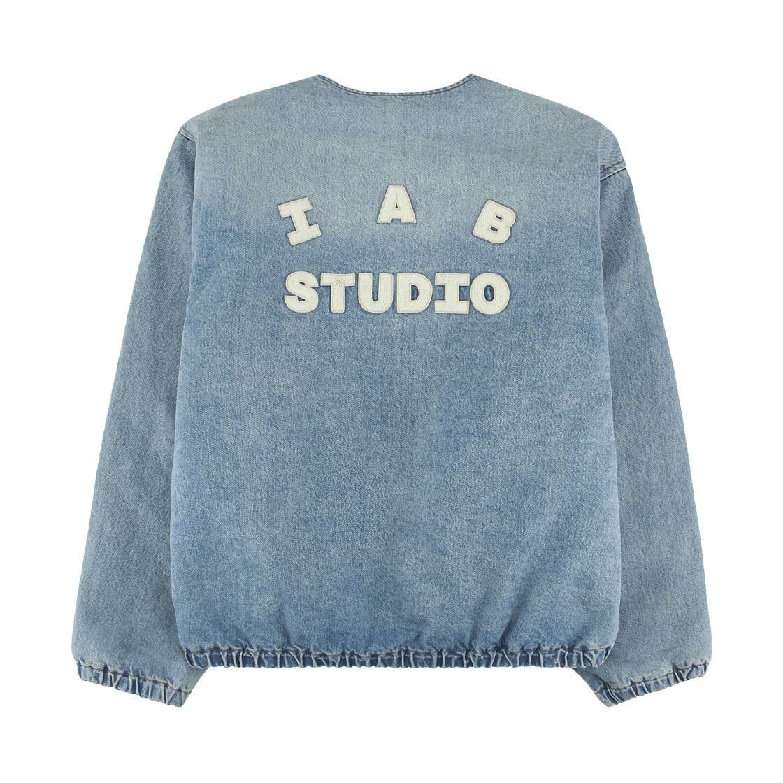 아이앱 스튜디오 아이앱 데님 봄버 자켓 블루(IAB Studio IAB Denim Bomber Jacket Blue) - 2