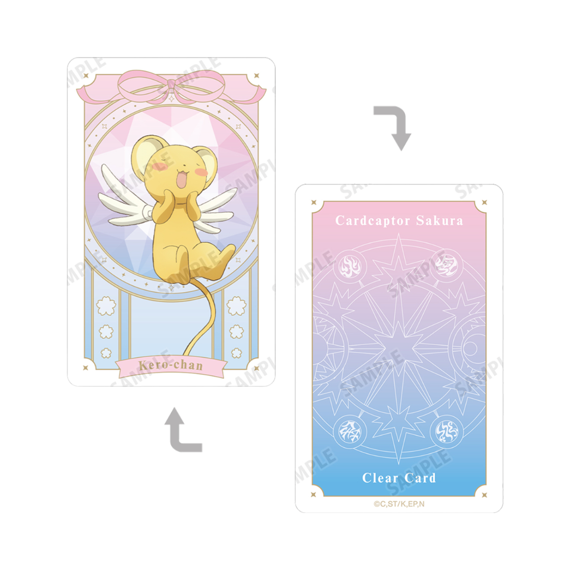 4573643174088 Animore CARD CAPTOR SAKURA Kero Plastic Card Ver.B
