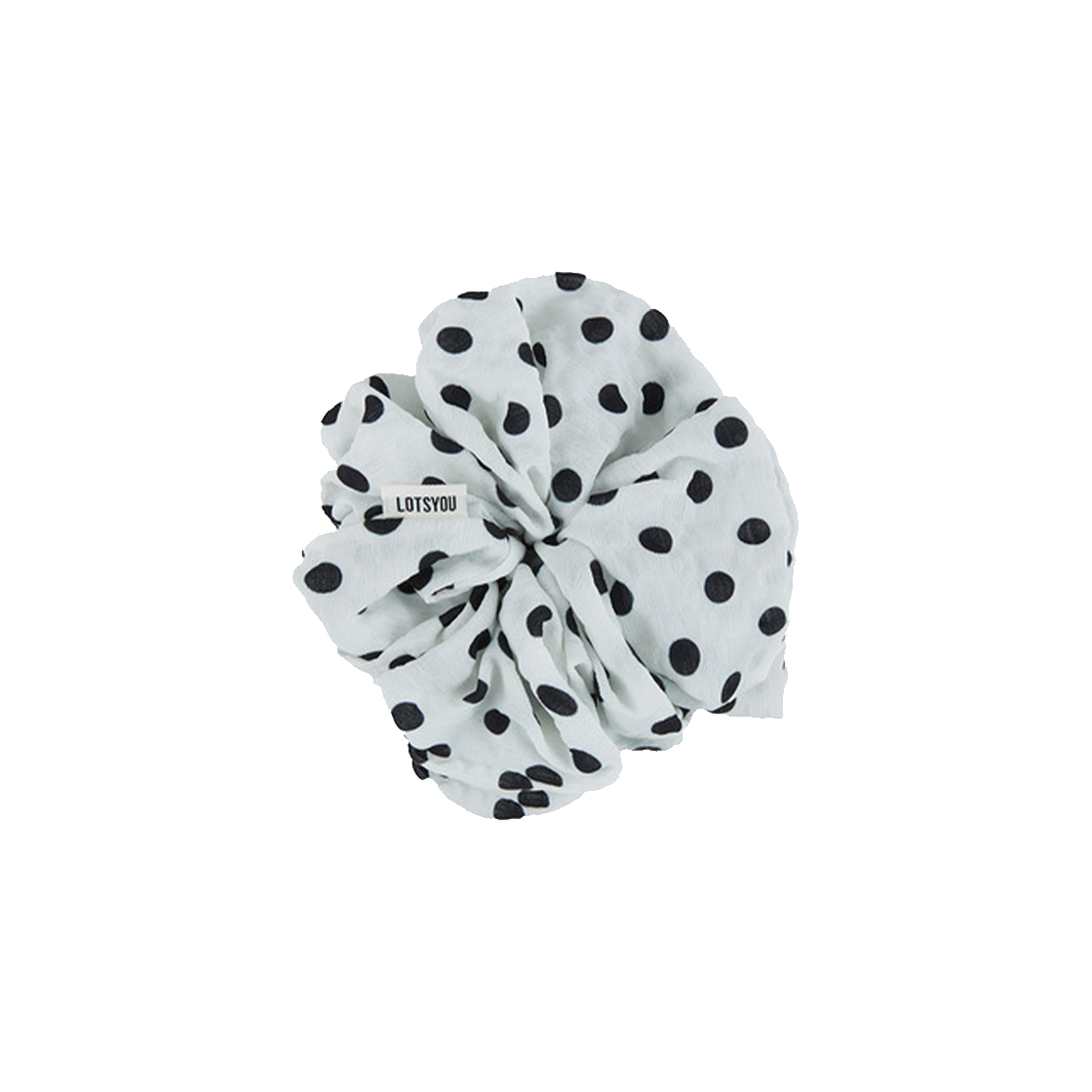 라츠유 피오나 스크런치 화이트(LOTS YOU Fiona Scrunchie White)