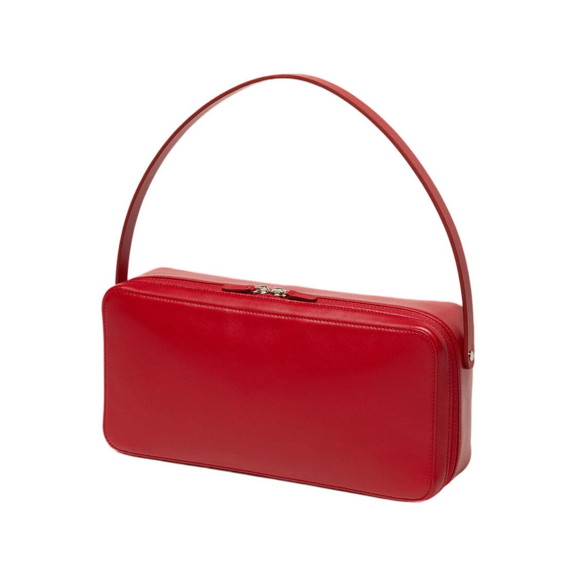 A26SB05AE Auralee Leather Square Bag Made By Aeta Red - 26SS