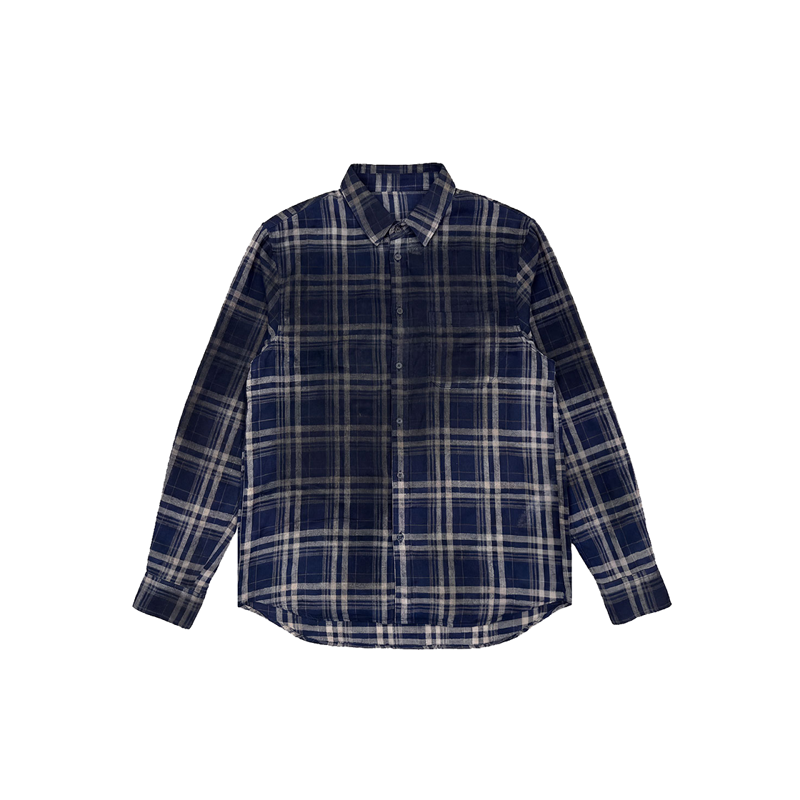 비엘알 빈티지 페이디드 체크 셔츠(BLR Vintage Faded Check Shirt)