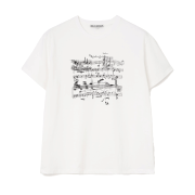 Millo Archive Glitch Score T-Shirt White