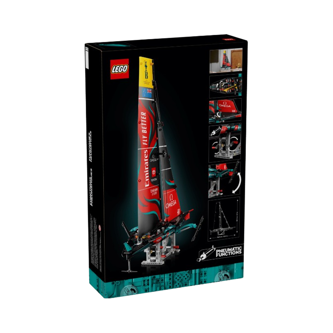 레고 테크닉 에미레이트 팀 뉴질랜드 AC75 요트(Lego Technic Emirates Team New Zealand AC75 Yacht) - 2