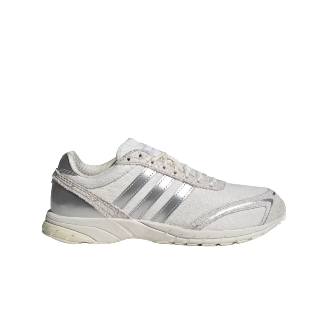 (W) 아디다스 아디제로 아디오스 OG 오프 화이트 실버 메탈릭((W) Adidas Adizero Adios OG Off White Silver Metallic) - 1
