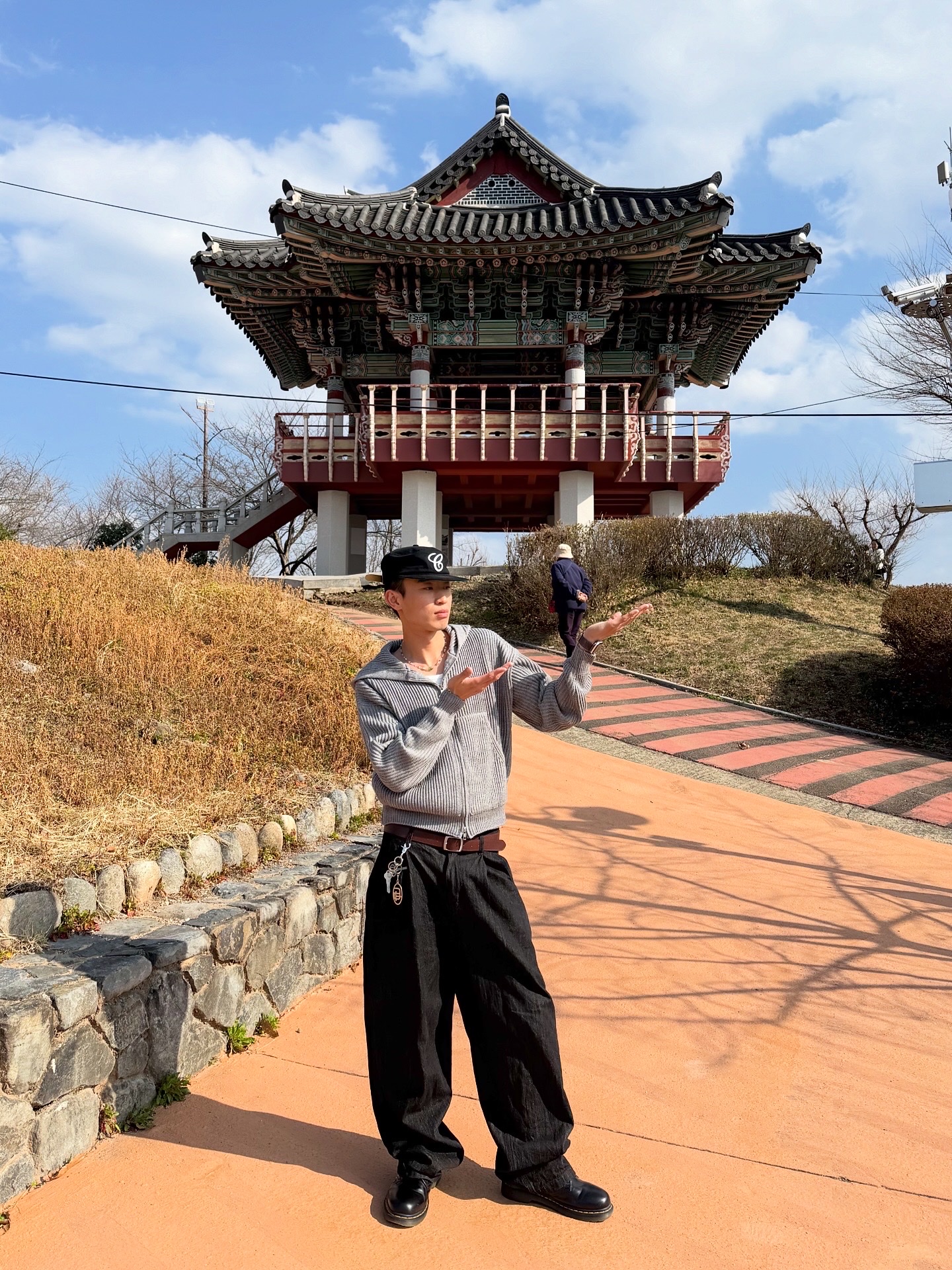 Dr. Martens 1461 Smooth Black 착용 스타일 - 3