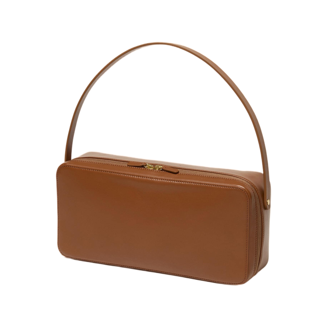 A26SB05AE Auralee Leather Square Bag Made By Aeta Brown - 26SS