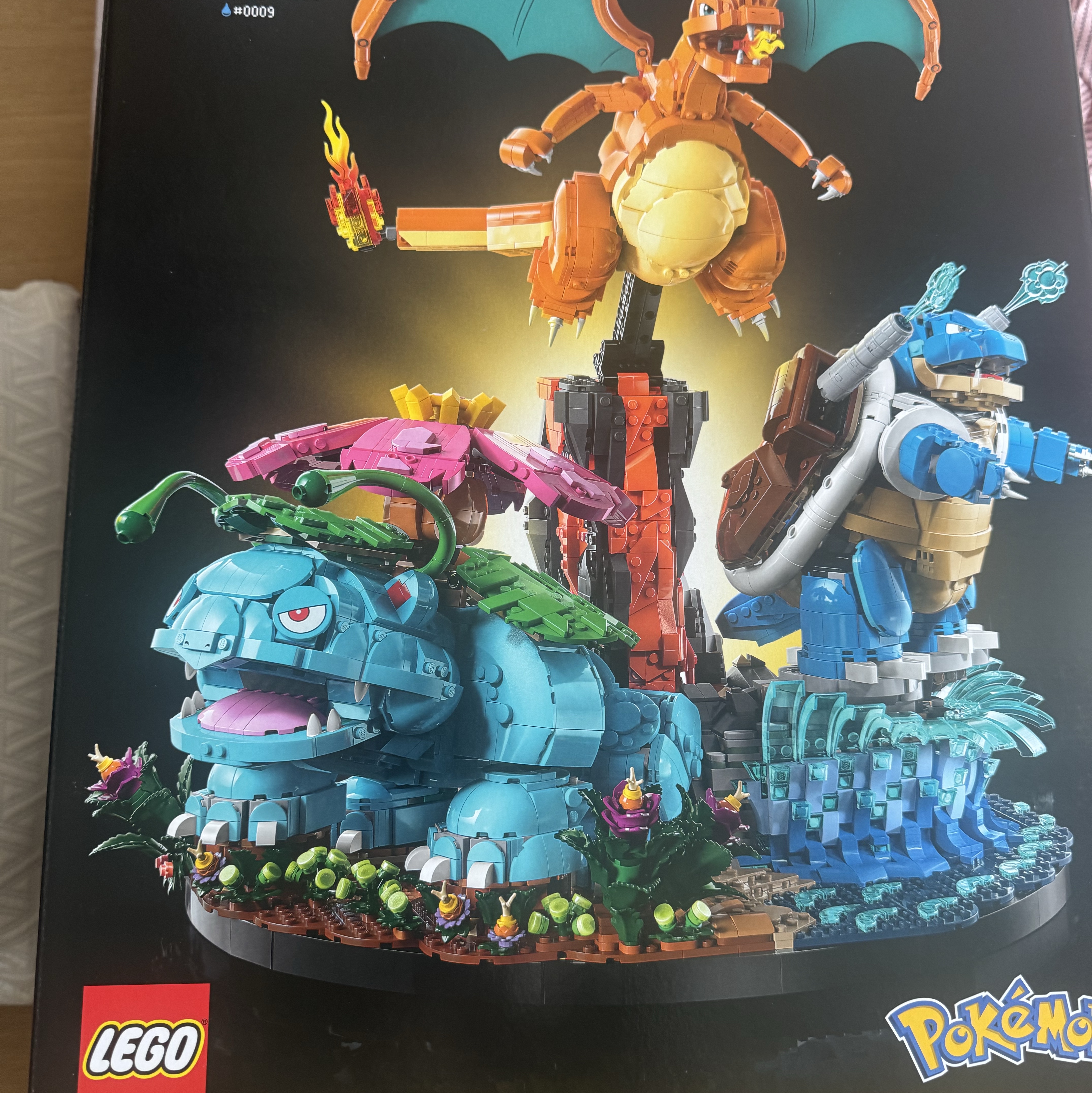 Lego Pokemon Venusaur, Charizard and Blastoise 착용 스타일