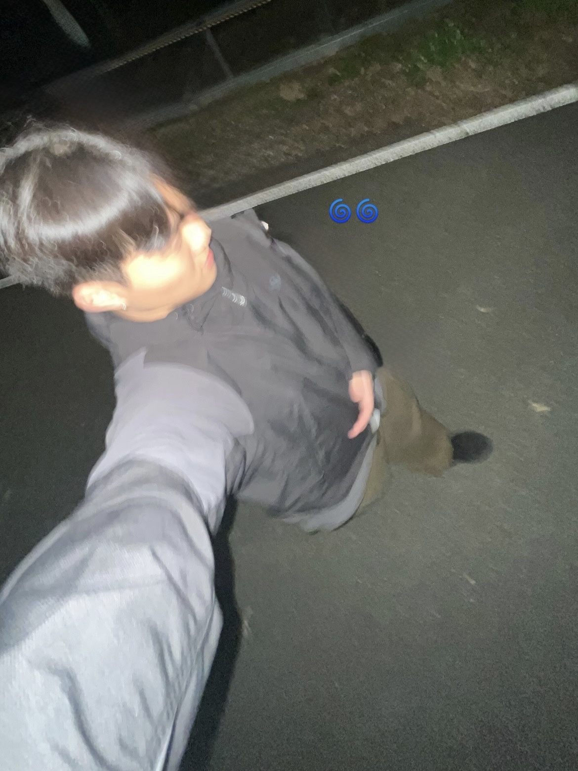 Sansan Gear Insulation Jacket Black 착용 스타일 - 1