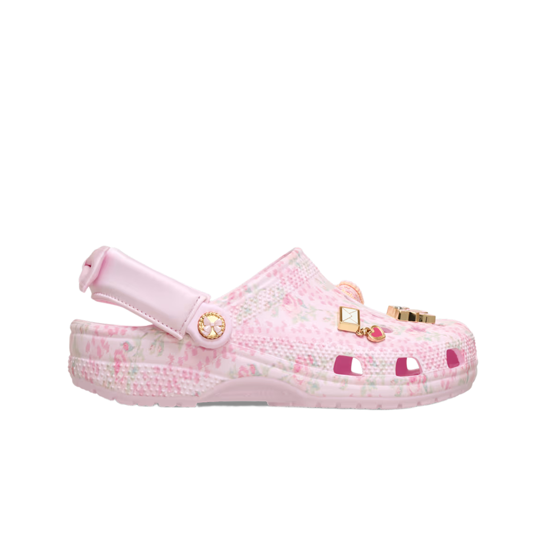 (W) 크록스 x 러브쉐이크팬시 클래식 클로그 핑크 밀크((W) Crocs x Loveshakefancy Classic Clog Pink Milk) - 1