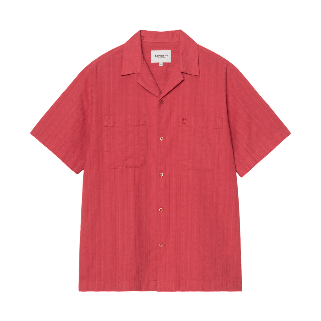 I036206-3IX-XX Carhartt WIP S/S Gareth Shirt Oxide Red