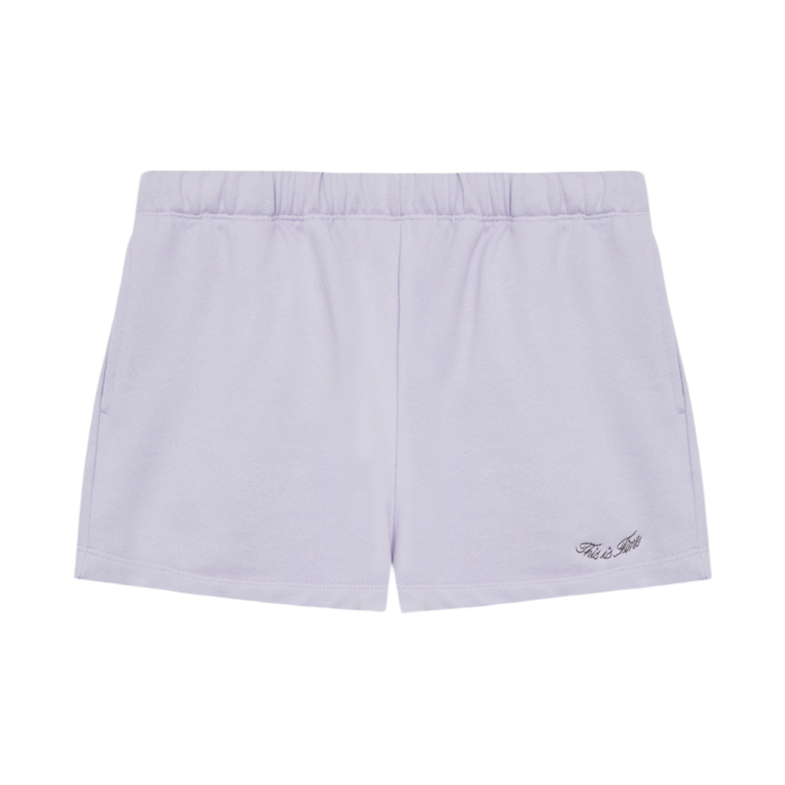 디스이즈파인 스웻쇼츠 라벤더(THIS IS FINE Sweatshorts Lavender) - 1