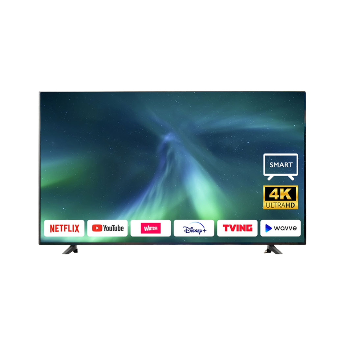 [A등급] 삼성 크리스탈 4K UHD 43인치 스마트TV 수도권 스탠드([A등급] Refurbished Samsung Crystal 4K UHD 43" Smart TV (Metro Area, Stand))