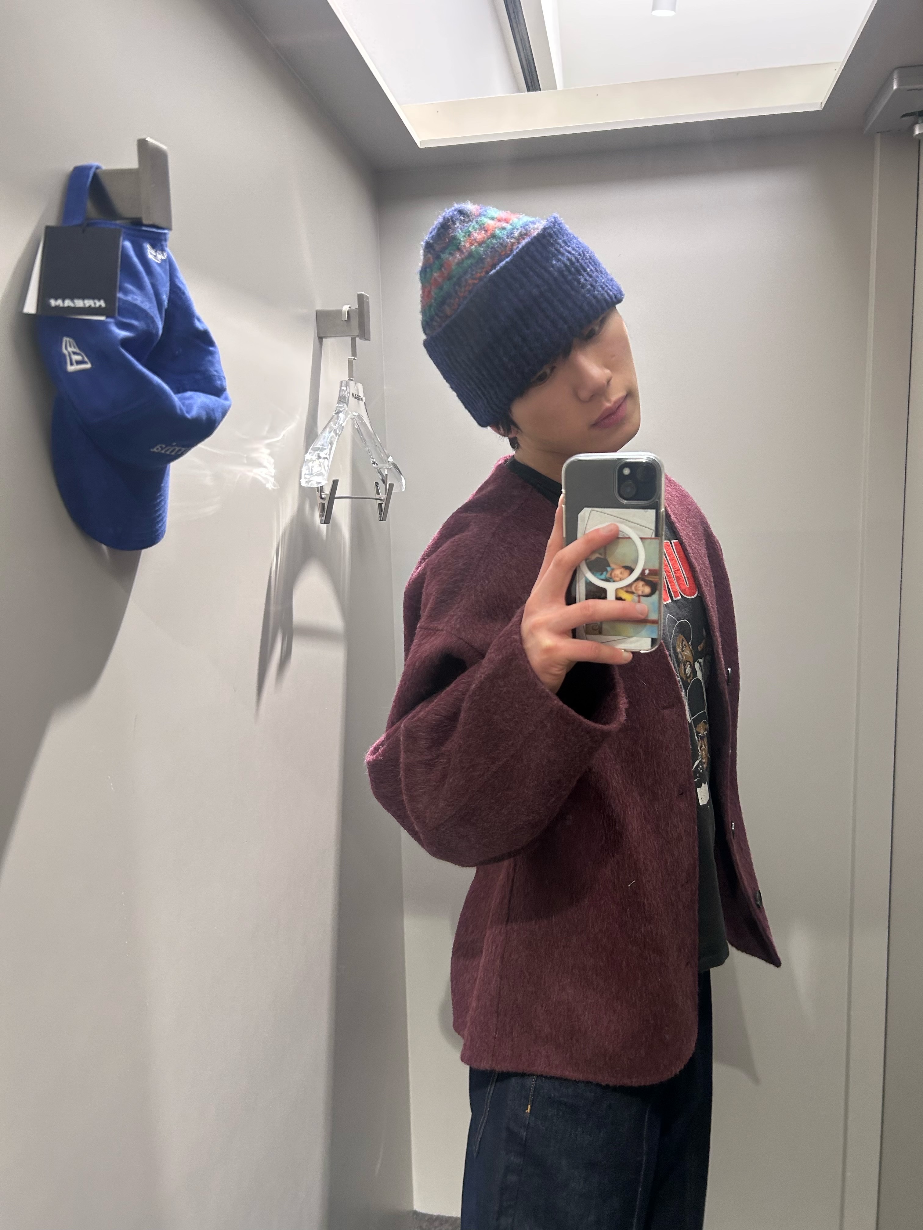 Howlin Revenge Of The Hat Navy - 25FW 착용 스타일 - 2