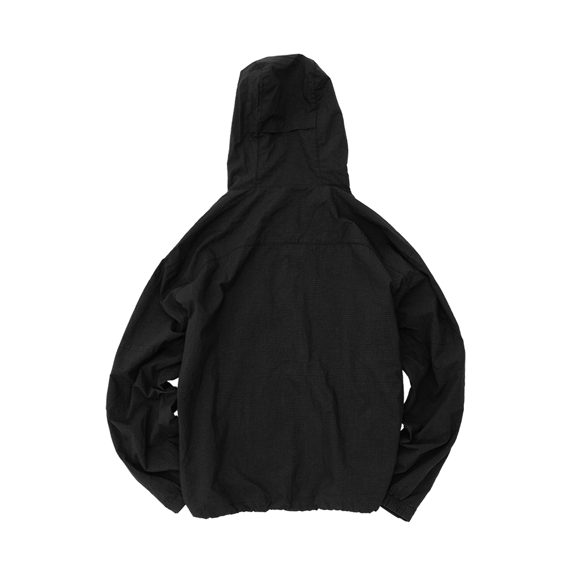 폴리테루 휴먼인덱스 휴먼 텍스쳐 쉘 파카 블랙(Polyteru Human Index Human Texture Shell Parka Black) - 2
