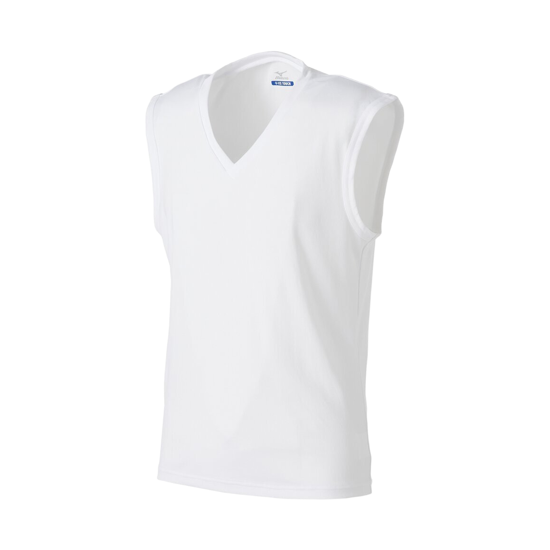 C2JAC11301 Mizuno Premier Cool Inner Ice Touch V-Neck Sleeveless White