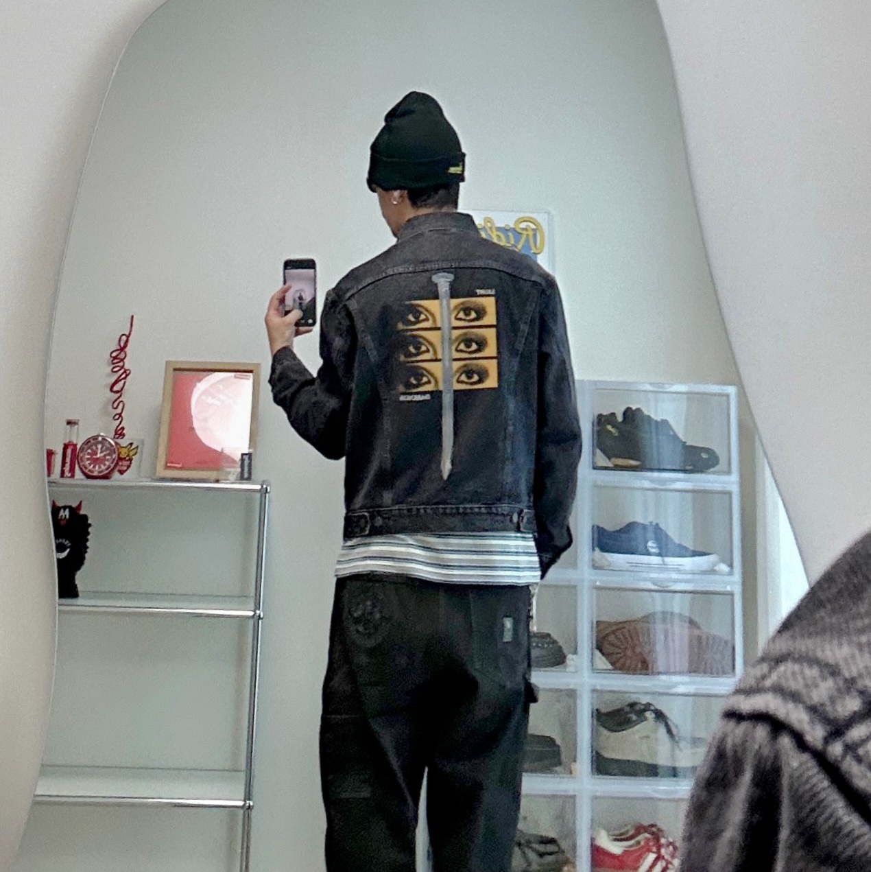 Levi’s x Undercover UC1E9203 Jacket Black 착용 스타일