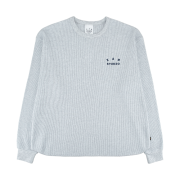 IAB Studio IAB Waffle Long Sleeve Light Gray