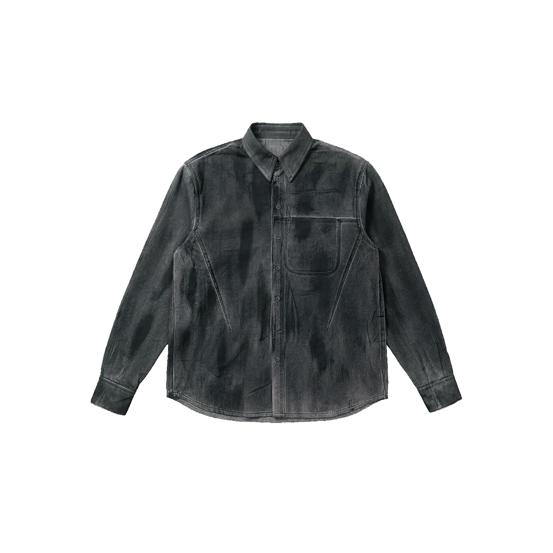 BLR2E08SH02 BLR Oil Wash Relaxed Shirt