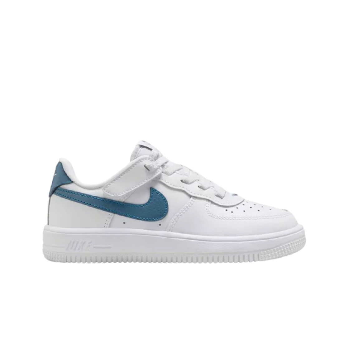 FN0237-110 (PS) Nike Force 1 Low EasyOn White Thunderstorm