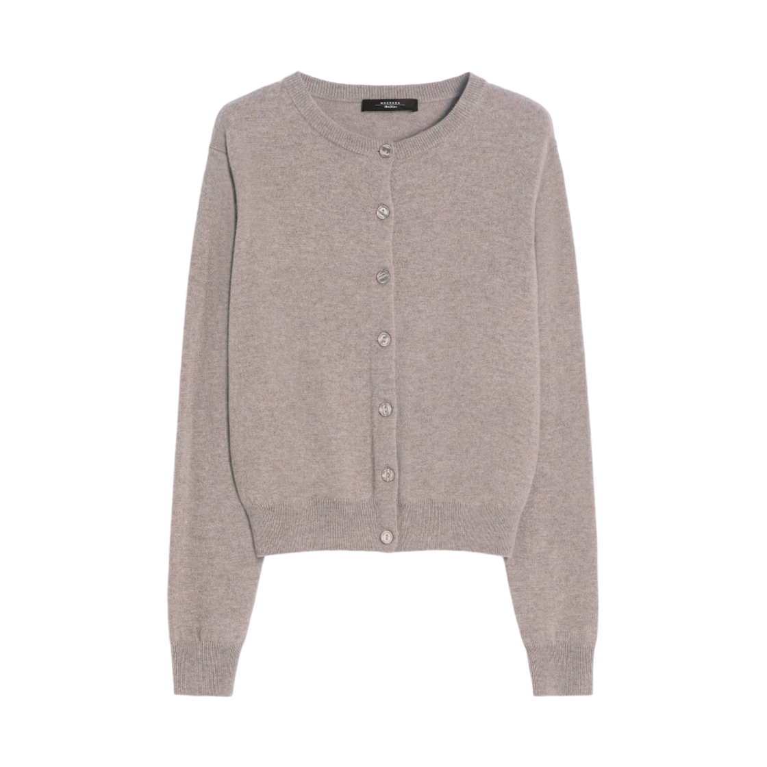 NEBBIA-002 (W) Weekend Max Mara Nebbia Wool Cardigan Turtledove