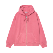 Carhartt WIP Hooded Benton Sweat Jacket Primrose Garment Dyed