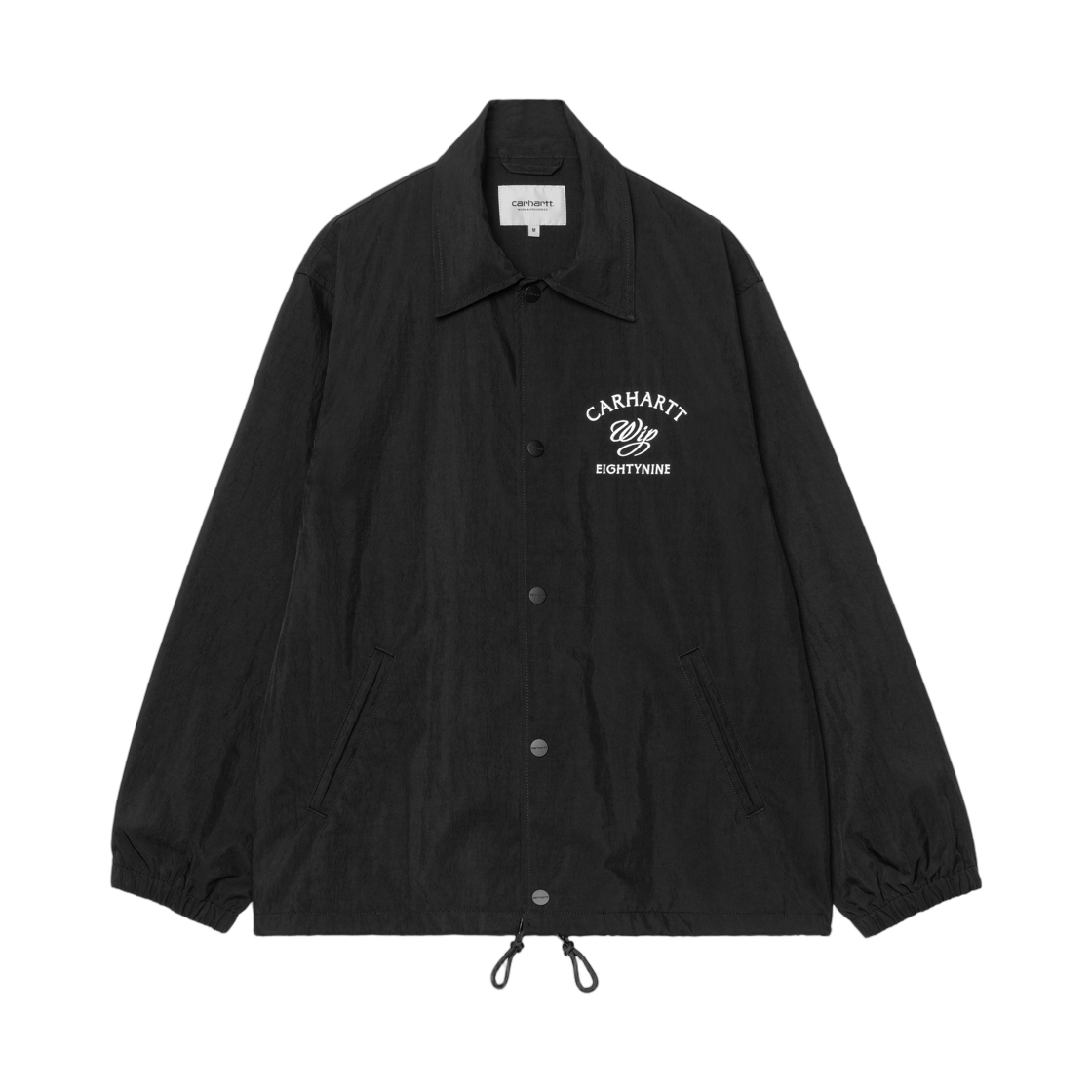 I036134-0D2-XX Carhartt WIP Eightynine Coach Jacket Black White