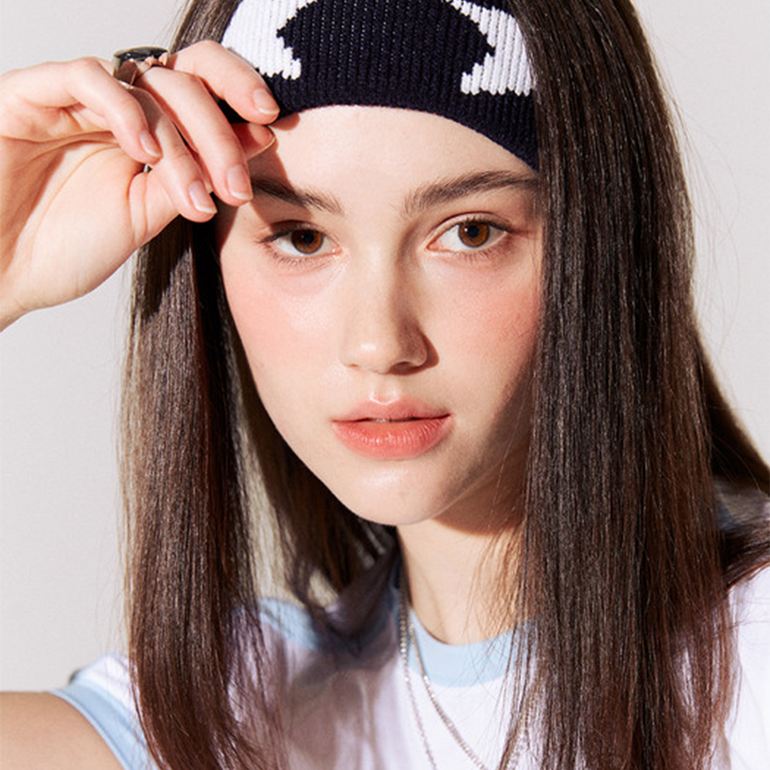 라츠유 벨라 헤어밴드 네이비(LOTS YOU Bella Head Band Navy) - 4
