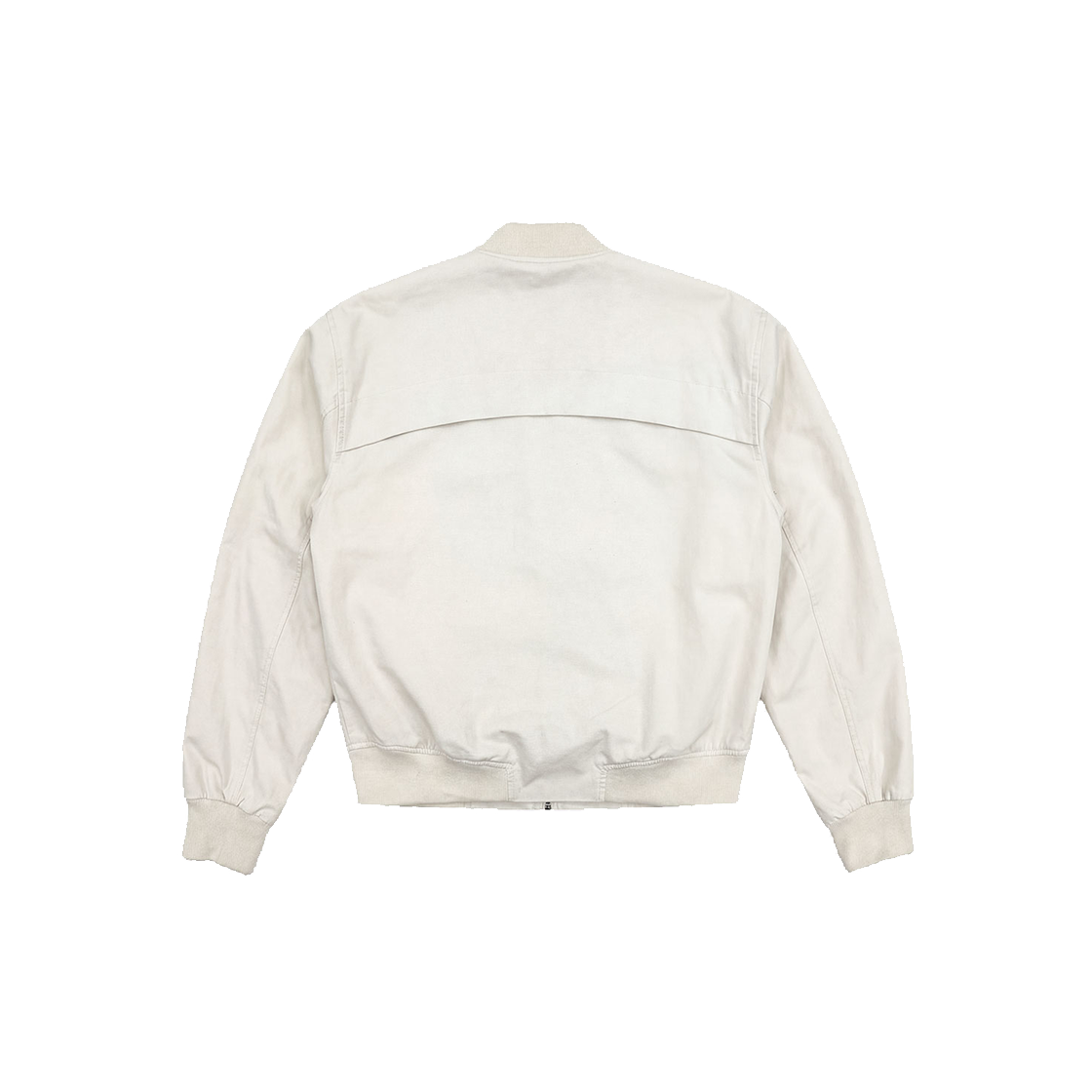 비엘알 커브드 라인 플라이트 재킷 아이보리(BLR Curved Line Flight Jacket Ivory) - 2