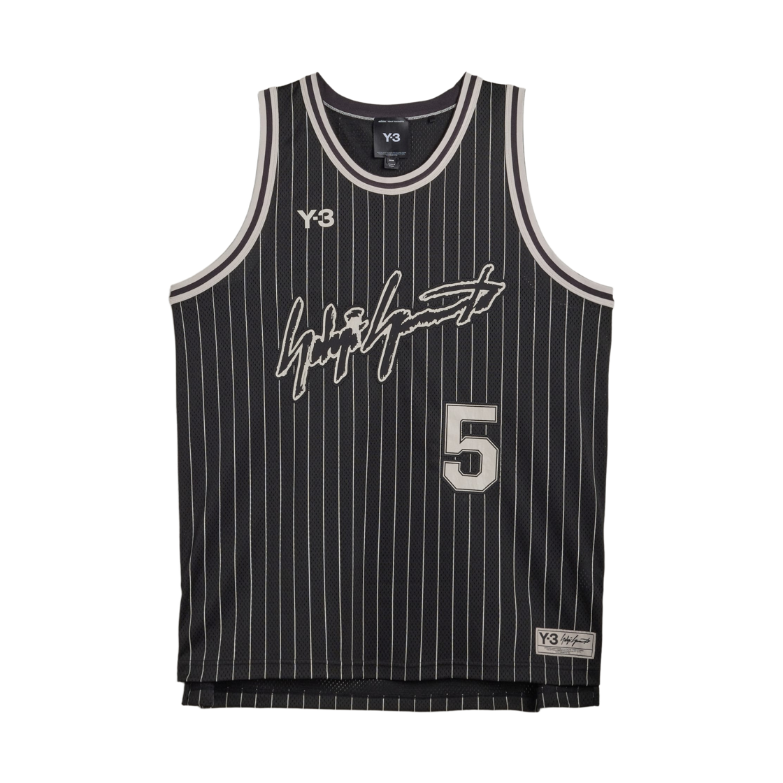 Y-3 엘리트 5 베스킷볼 저지 블랙(Y-3 Elite 5 Basketball Jersey Black)