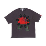 BAPE x Kazuki Kuraishi Geodesie S/S T-Shirt Charcoal