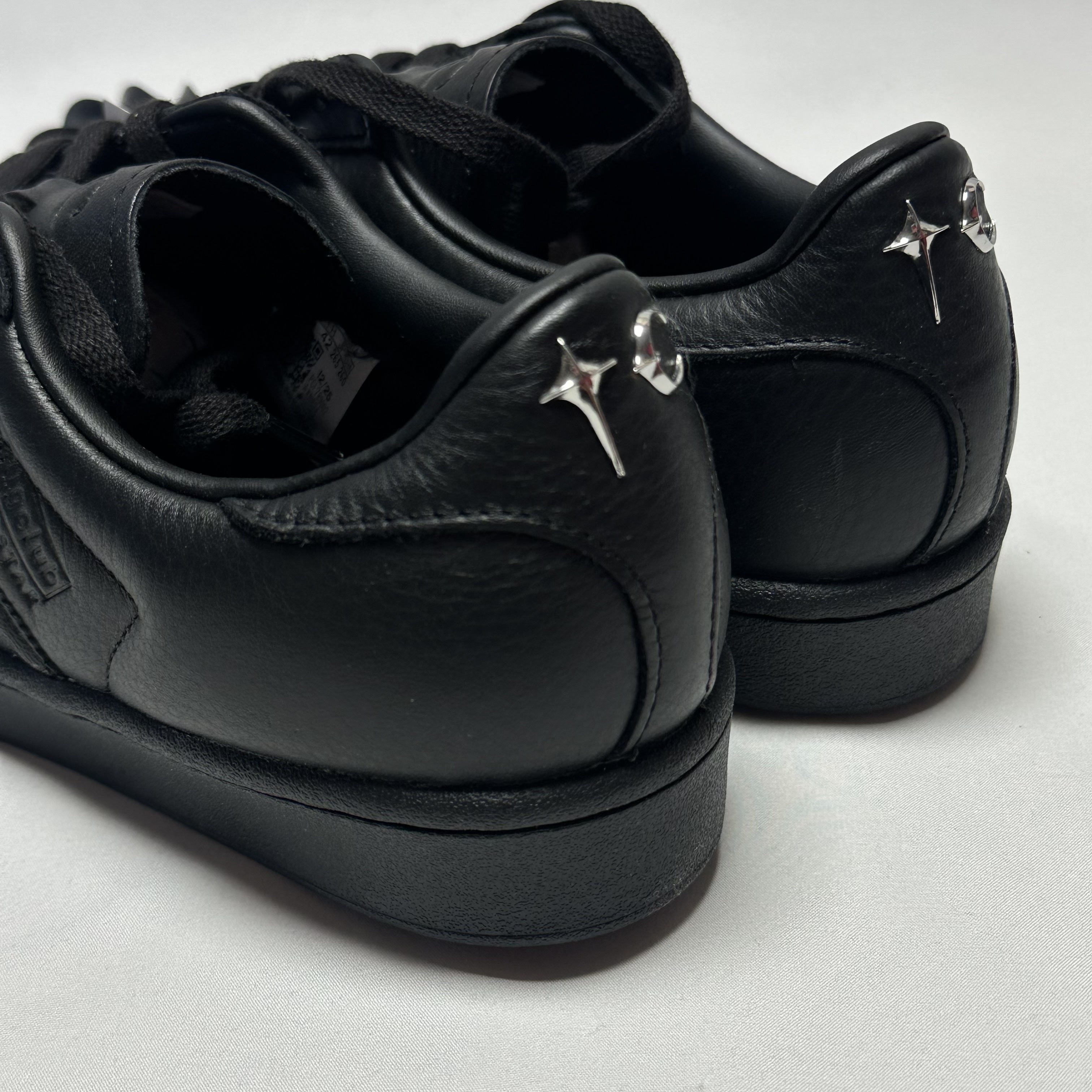 Adidas x Thug Club Superstar Vintage Core Black 착용 스타일