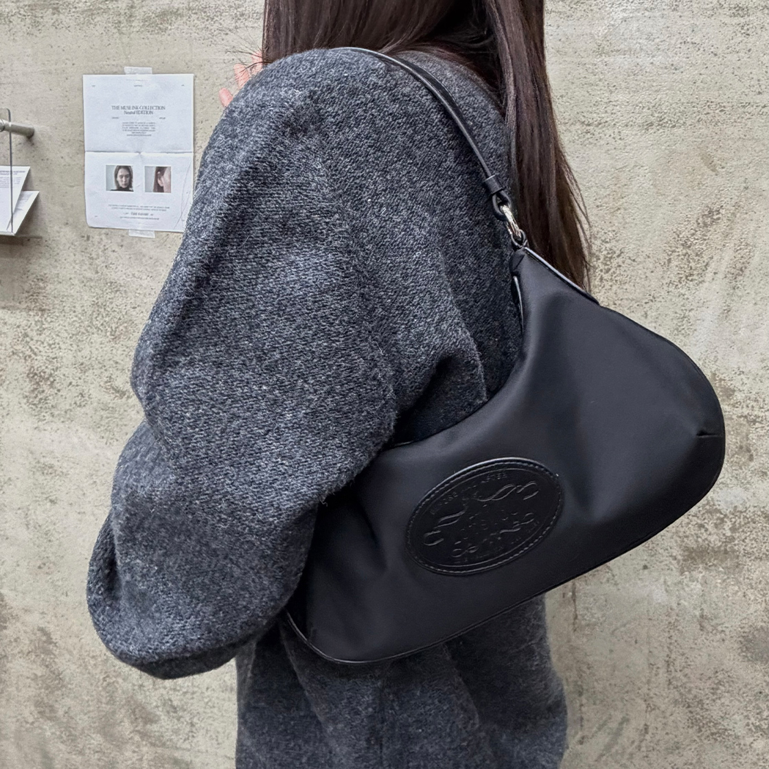 라츠유 로미 숄더백 블랙(LOTS YOU Romi Shoulder Bag Black) - 2