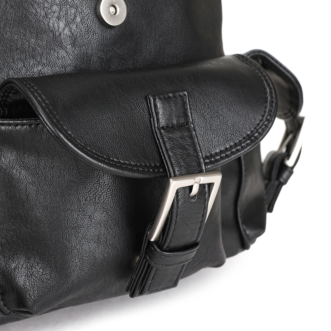 라츠유 노스탤지아 퍼피 백팩 블랙(LOTS YOU Nostalgia Puffy Backpack Black) - 5