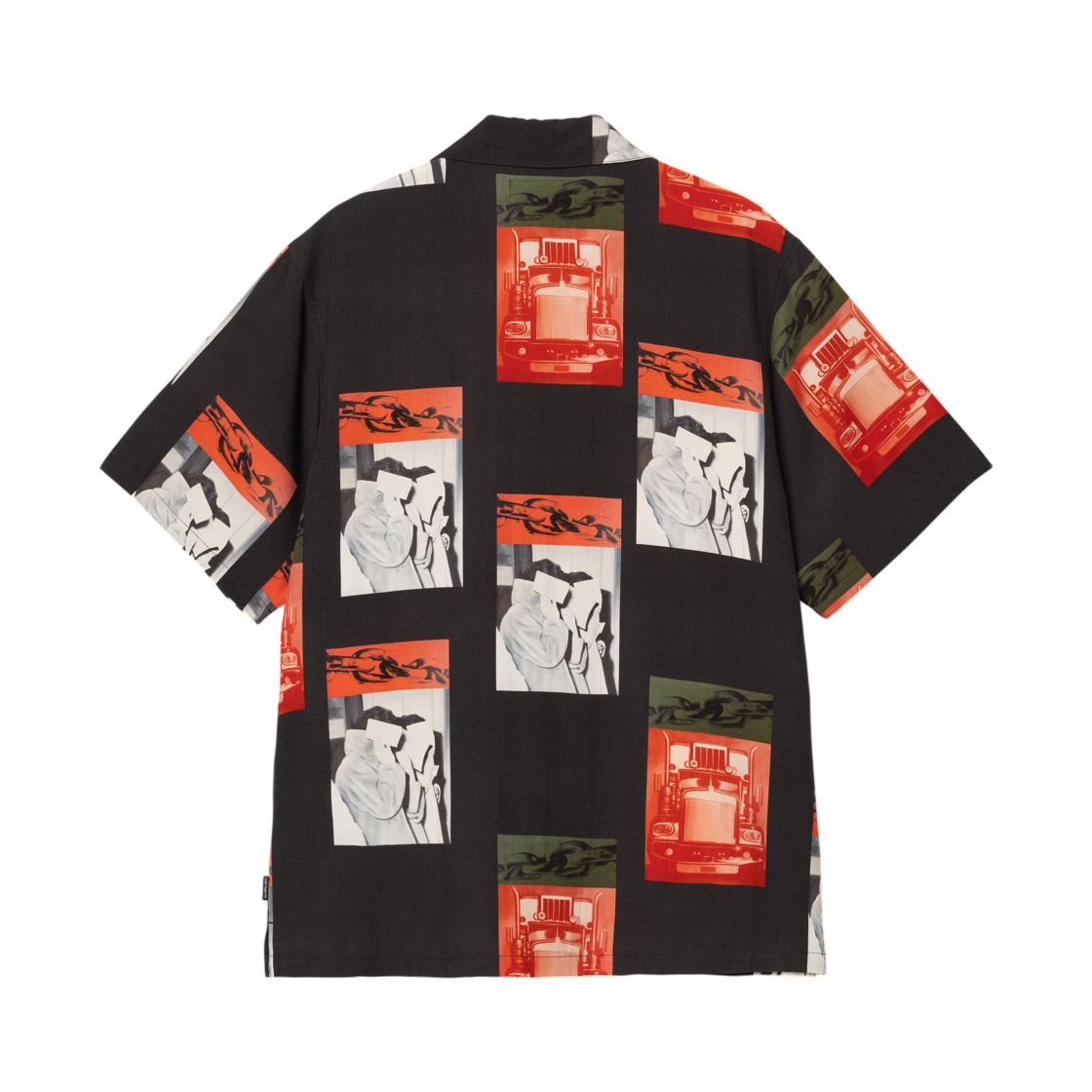 칼하트 WIP 숏슬리브 션 해밀턴 셔츠 션 해밀턴 프린트 블랙(Carhartt WIP S/S Sean Hamilton Shirt Sean Hamilton Print Black) - 2