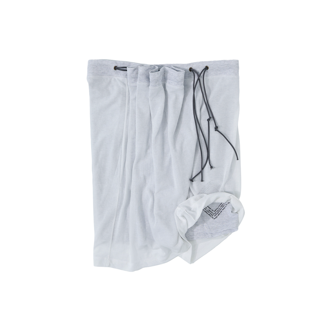 울리카 상투스 우먼 커튼 하프 팬츠 화이트 - 26SS(Ulika Sanctus Women Curtain Half Pants White - 26SS) - 2