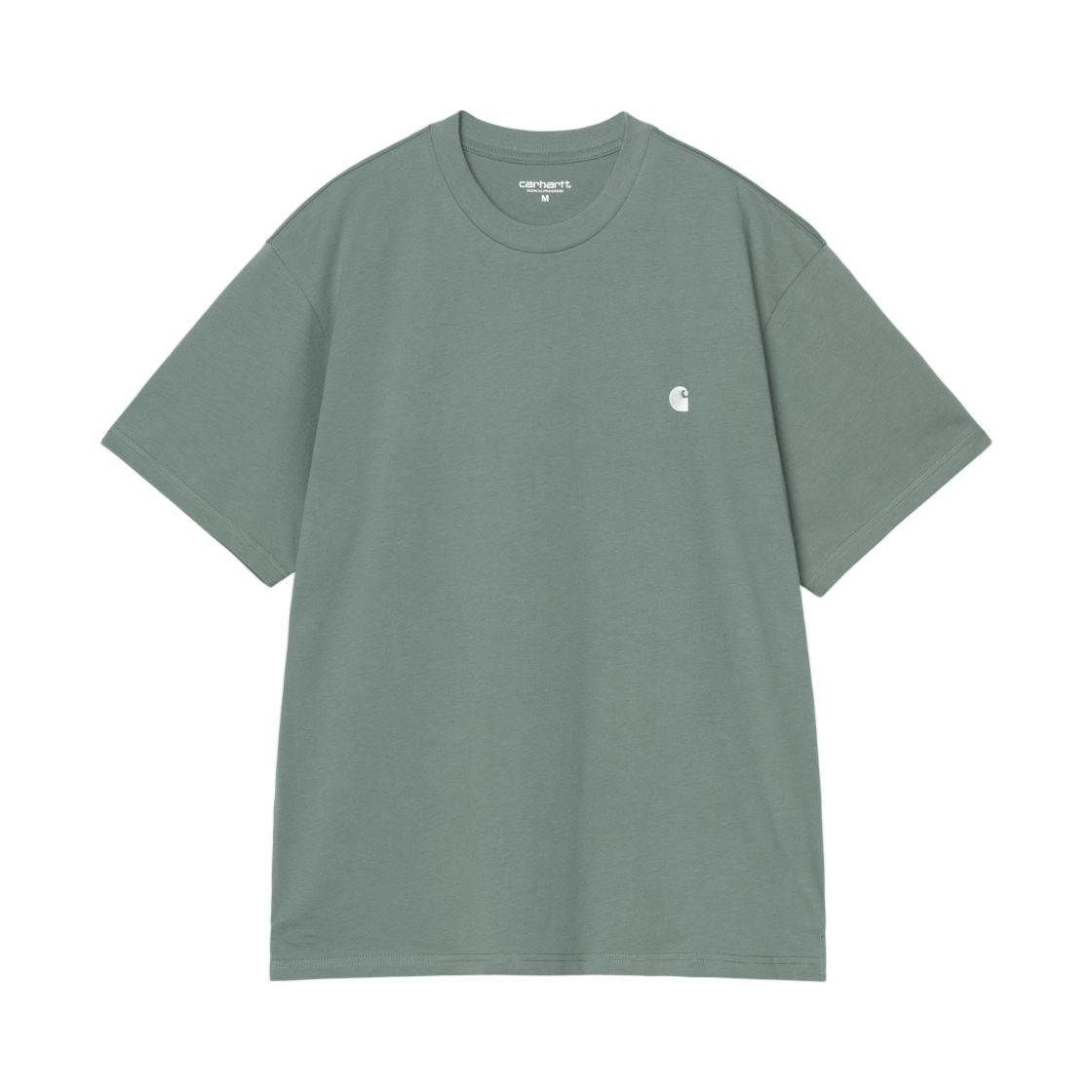 I033000-3HL-XX Carhartt WIP S/S Madison T-Shirt Velvet Green White