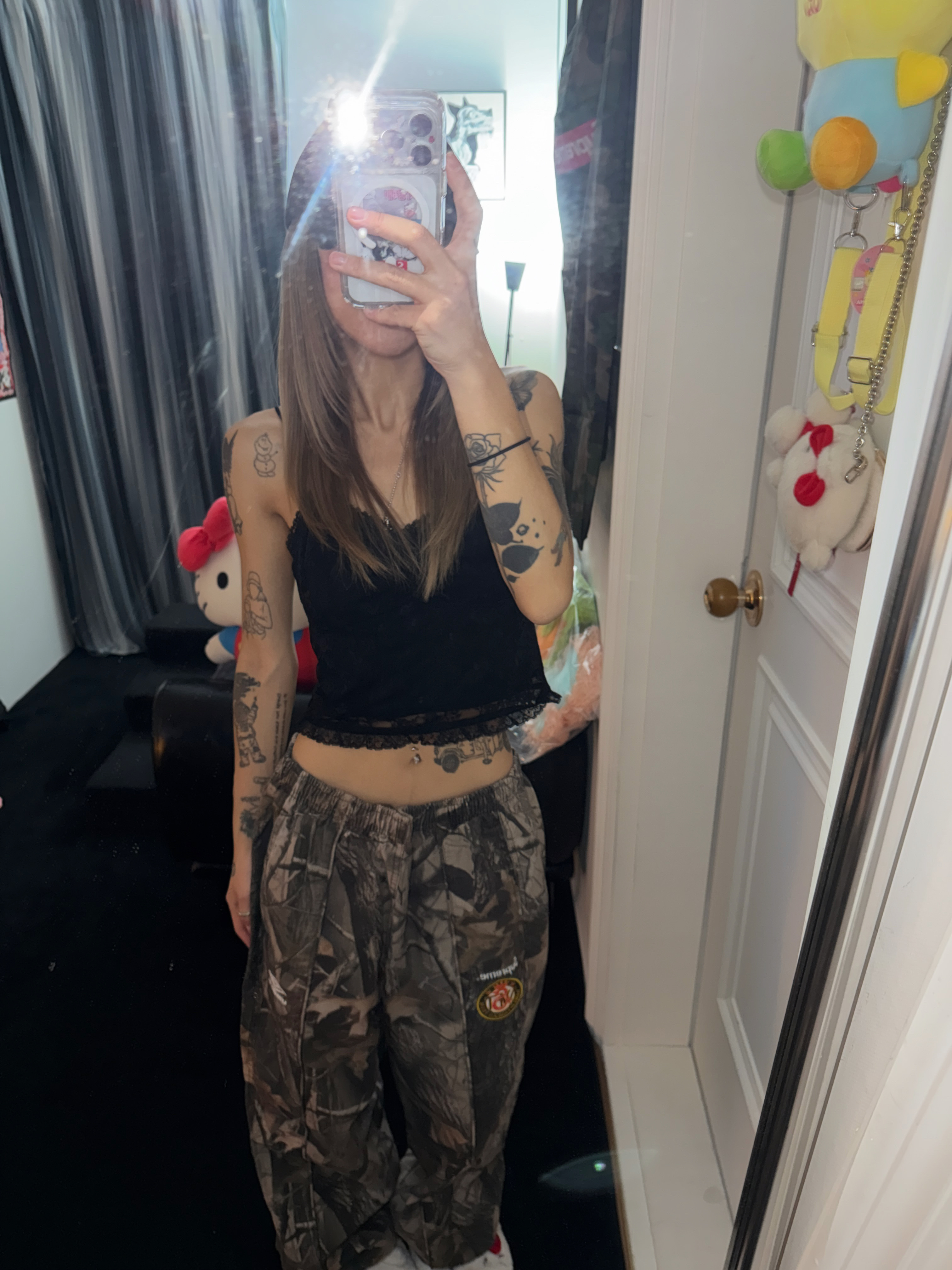 Supreme x Umbro Cotton Ripstop Track Pant Realtree Hardwoods Camo - 26SS 착용 스타일 - 3