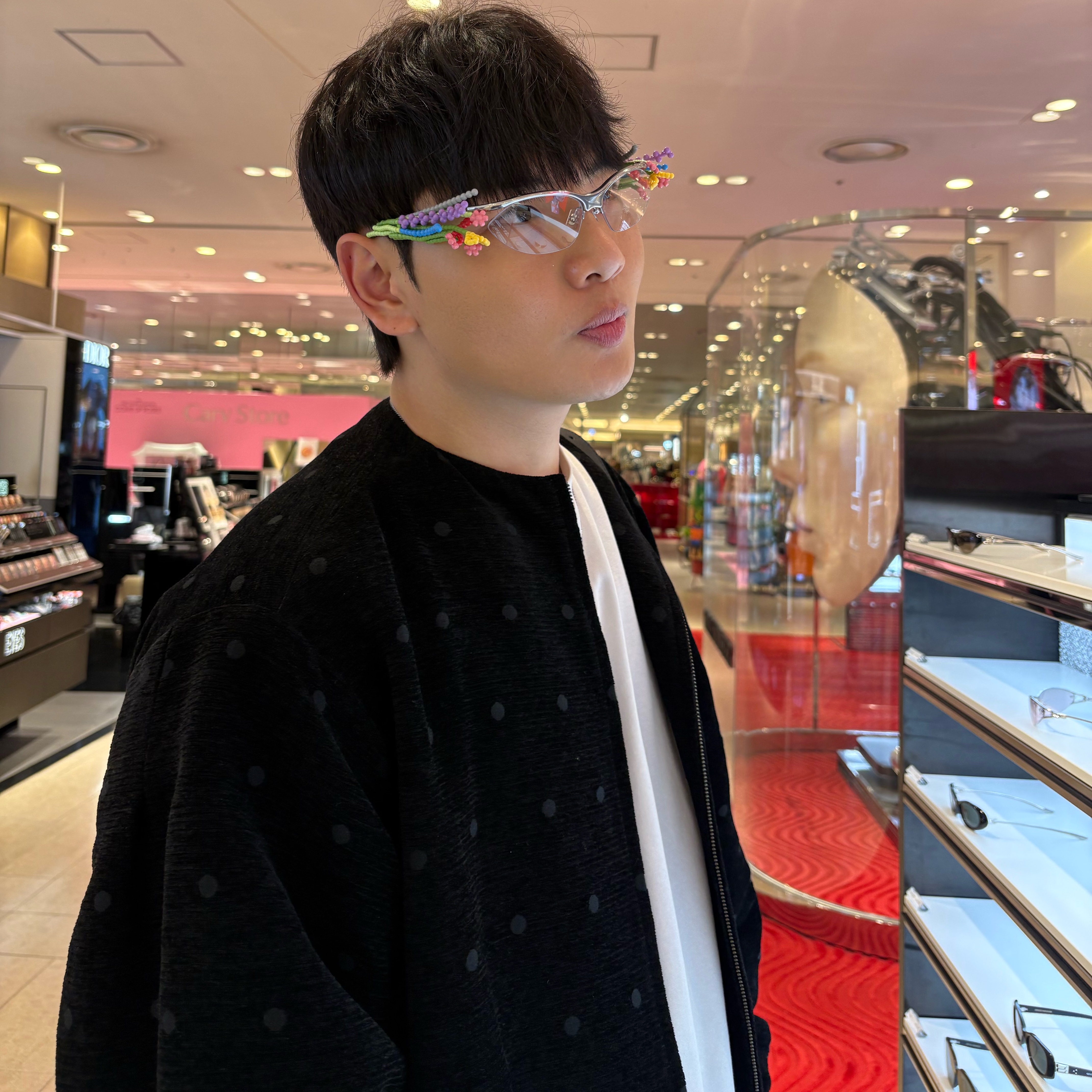 Ader Error Jacket Product. 19 Noir 착용 스타일 - 1