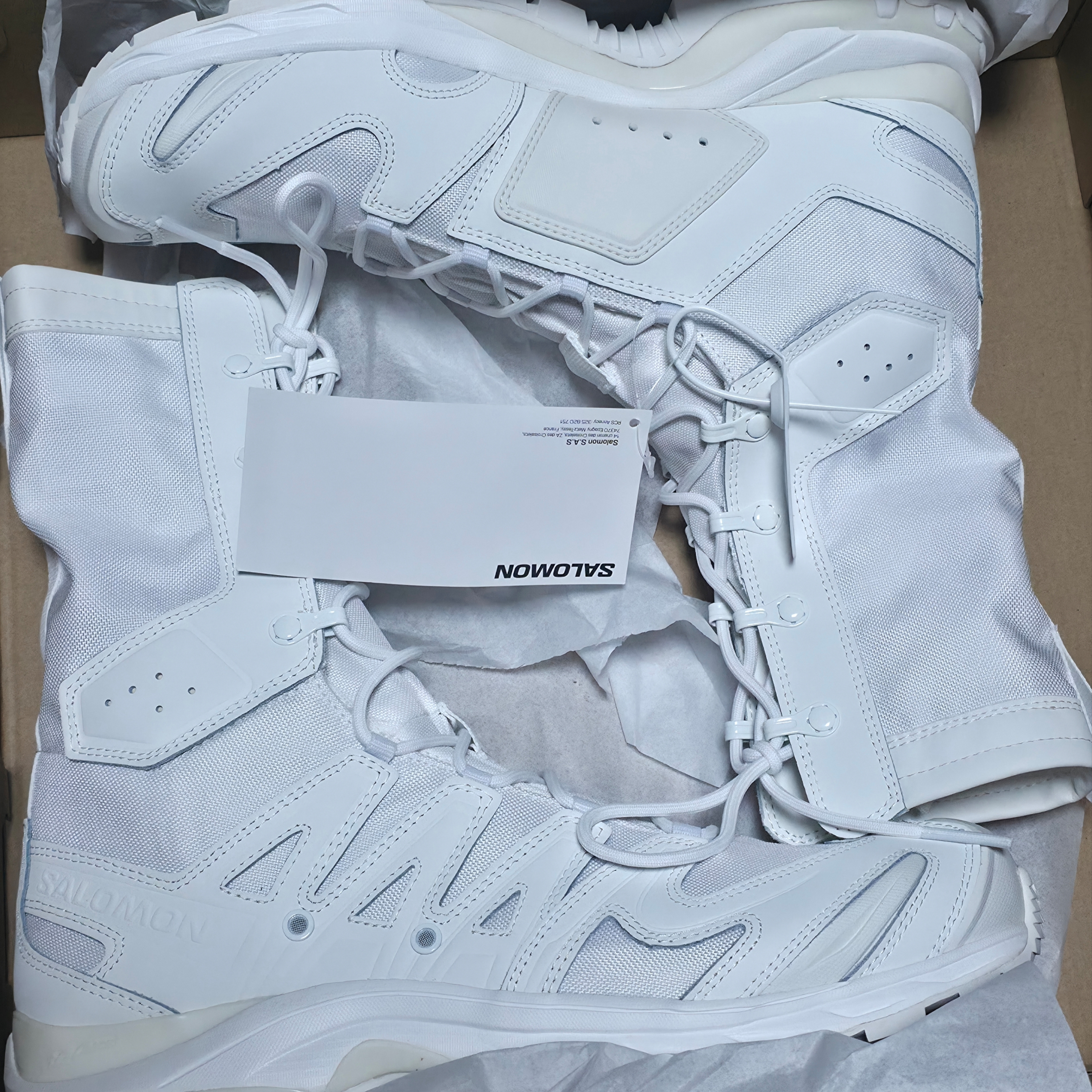 Salomon x Rier XA Jungle White 착용 스타일 - 4