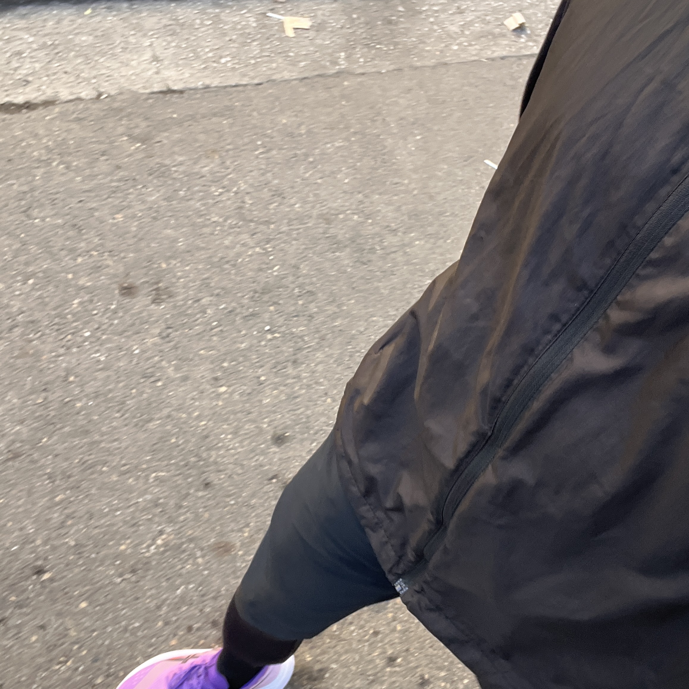 Asics Megablast Edo Purple Black 착용 스타일 - 2