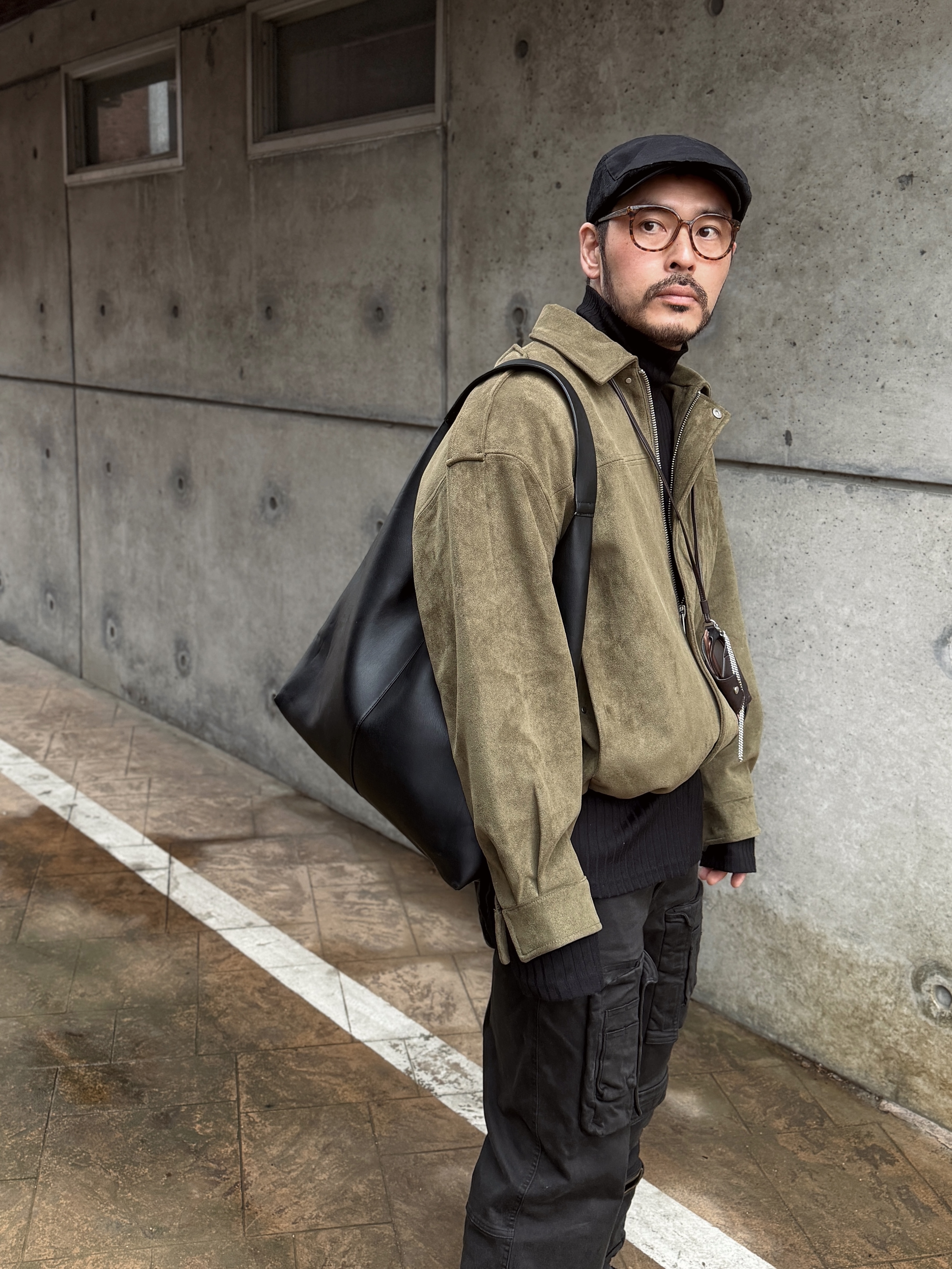 Undermycar Alghul Vintage Tactic Cargo Pants After Dark - 23SS 착용 스타일 - 5