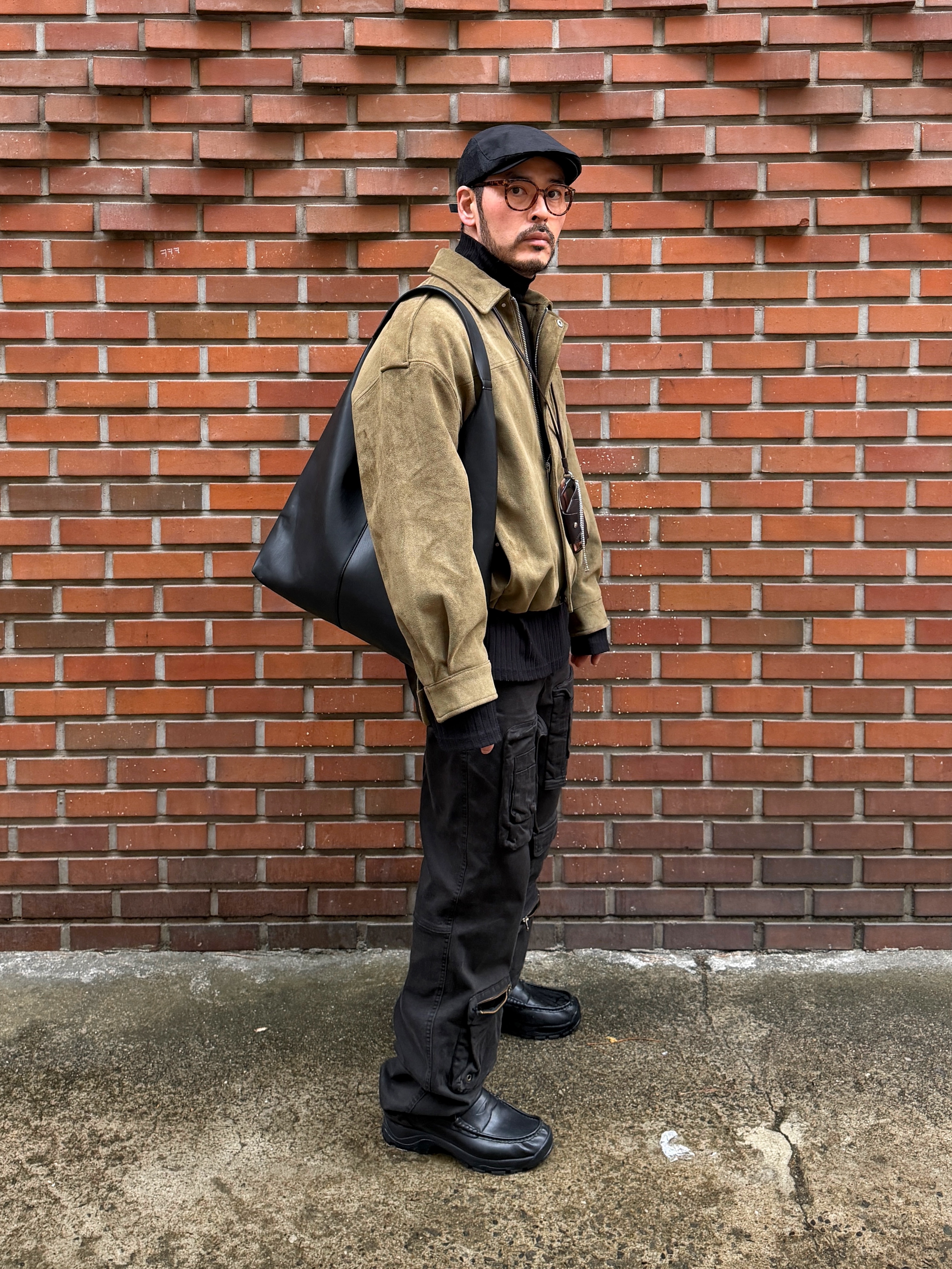 Undermycar Alghul Vintage Tactic Cargo Pants After Dark - 23SS 착용 스타일 - 3