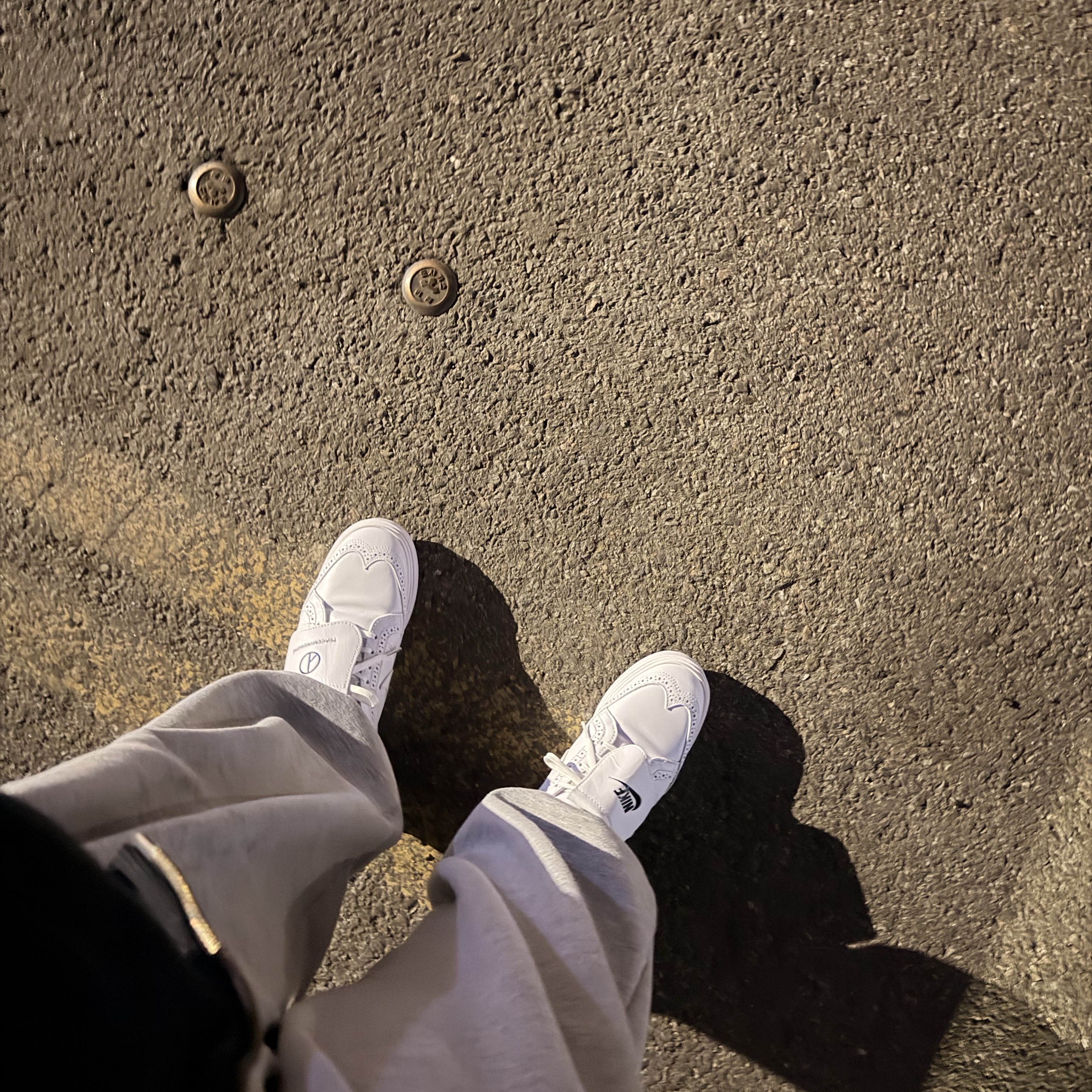 Nike x Peaceminusone Kwondo1 White 착용 스타일